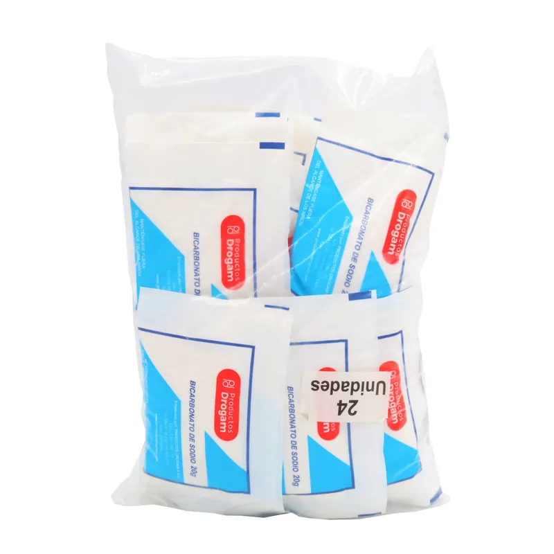 Bicarbonato de Sodio 20 g 24 sobres Drogam