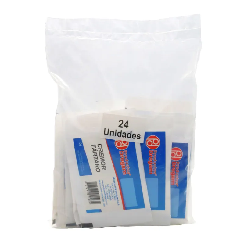 Cremor Tartaro 5 g 24 sobres Drogam