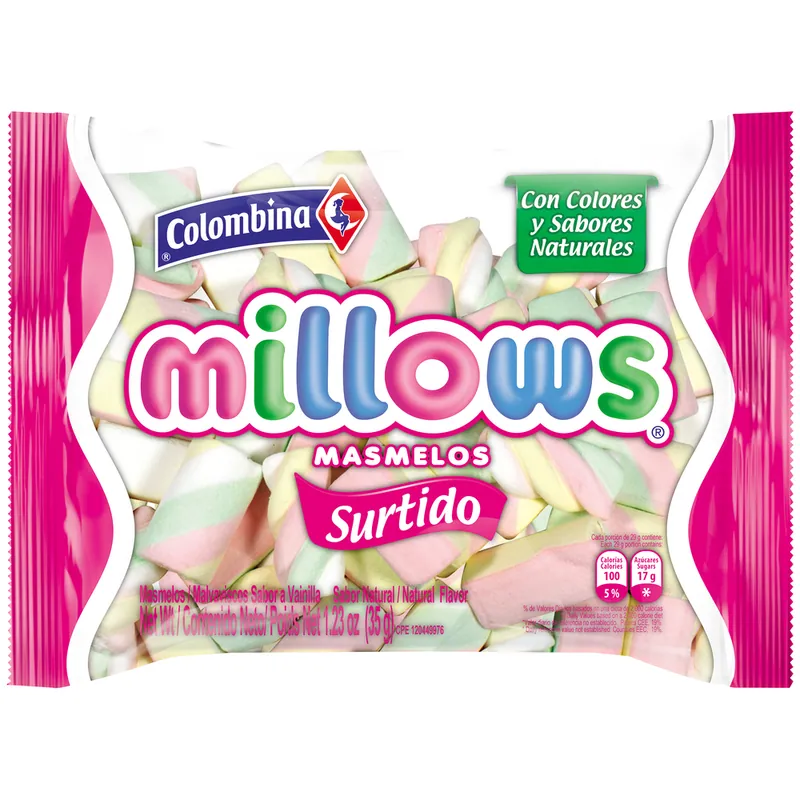 Masmelos Millows Surtido 35 g