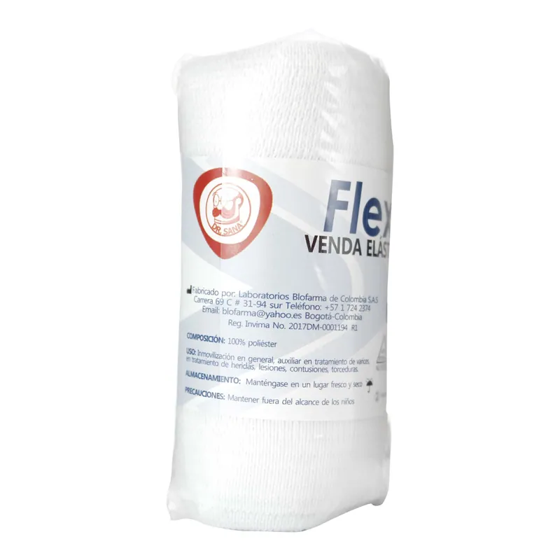Venda elástica Blanca Flexon 4x5