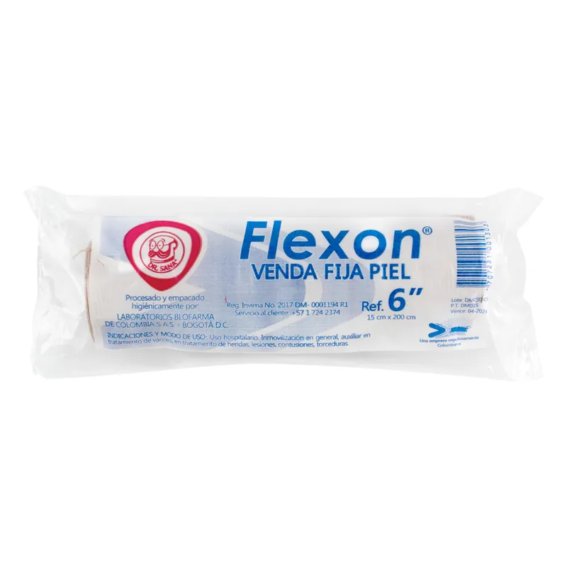 Venda Flexon Fija Color Piel 6x5