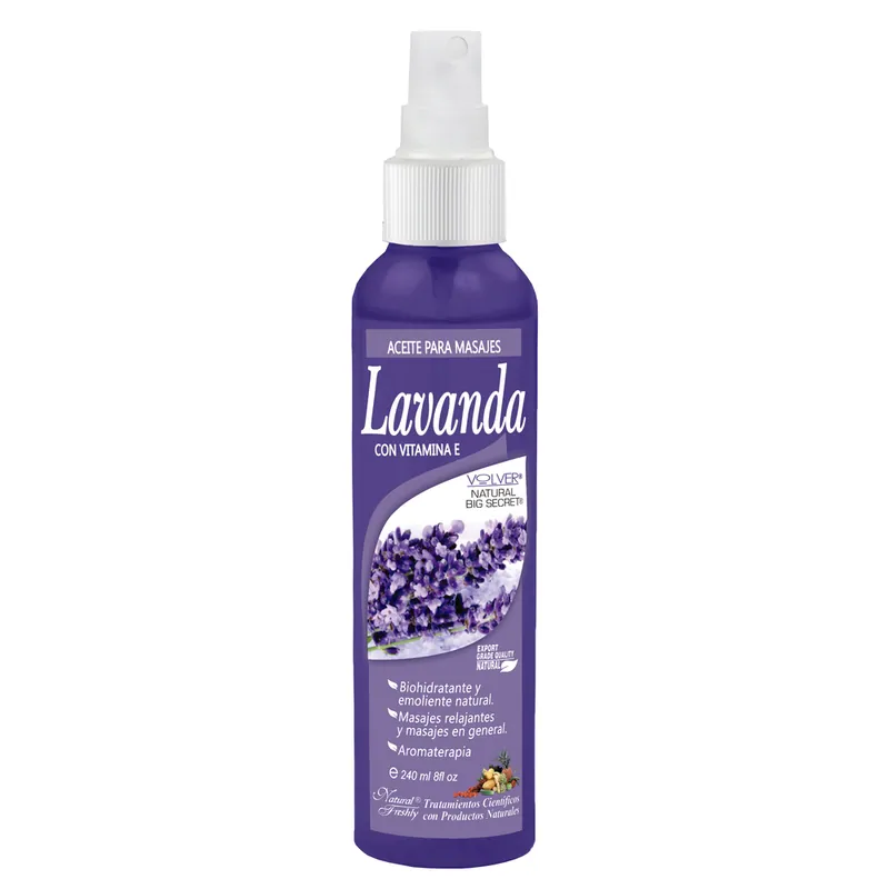 Aceite Masajes Lavanda Vit E 240 mL NF