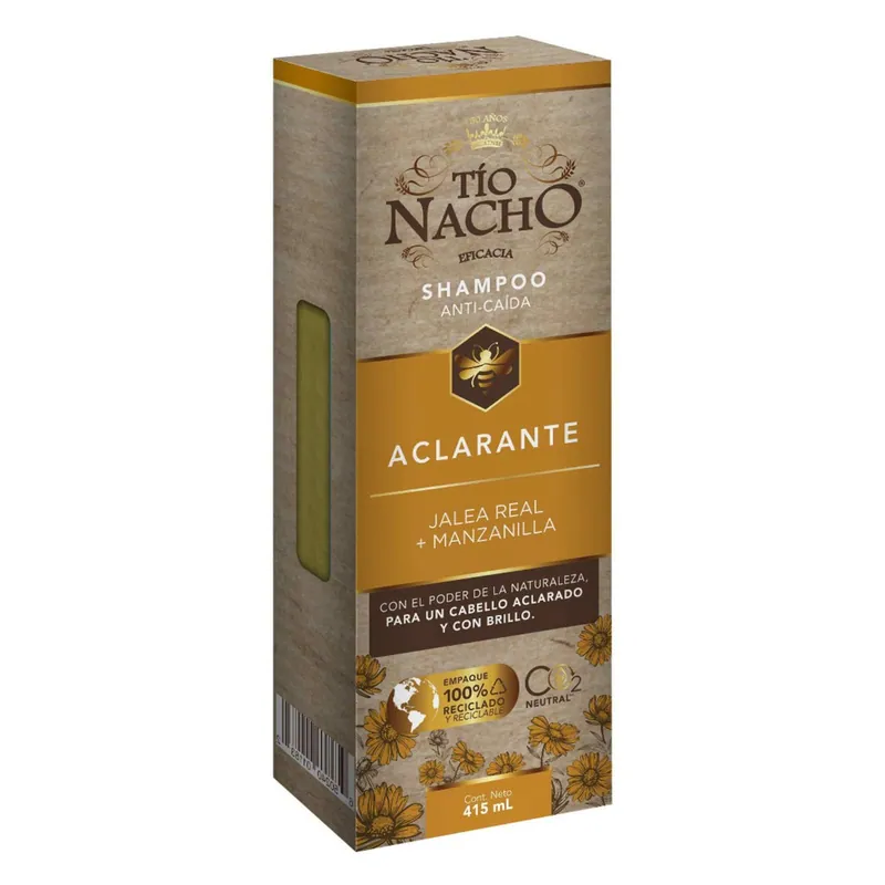 Champú Tio Nacho Aclar J Real Man 415 mL