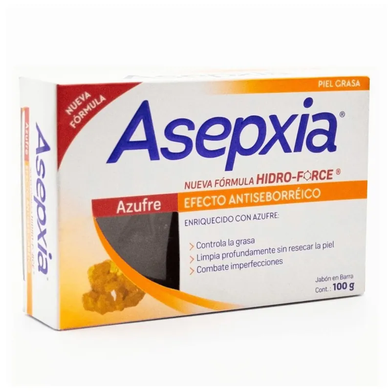 Jabon Asepxia Azufre 100 g