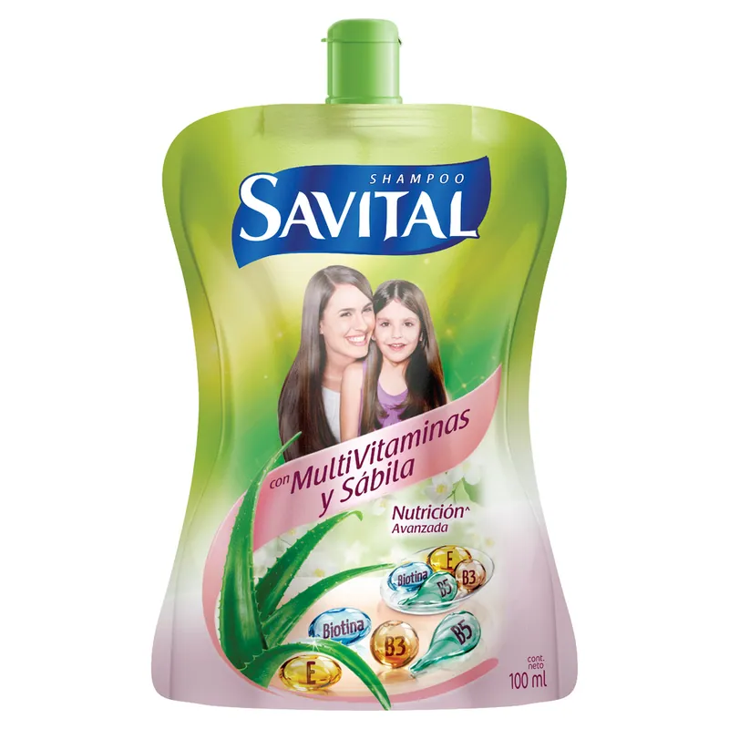 Champú Savital Multivitaminas Sab 100 mL D P