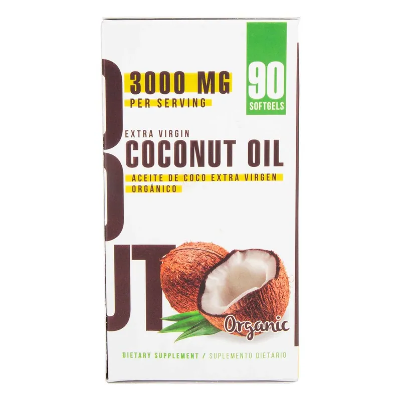 Coconut Oil 3000 mg 90 Softgels