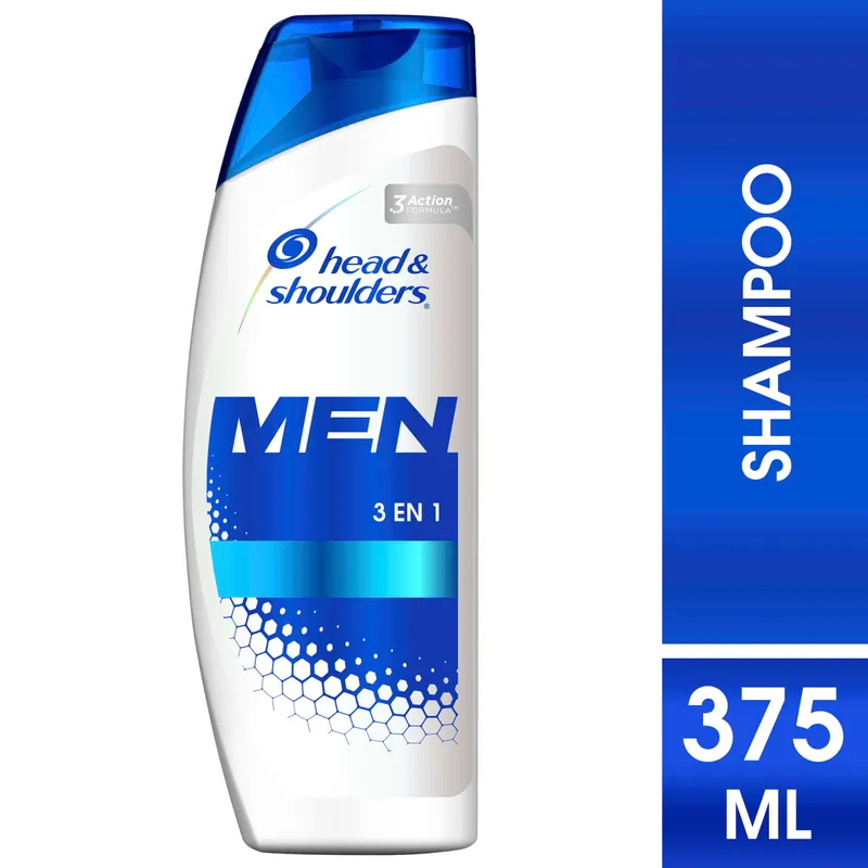 Champú Head-Shoulders Men 3 en 1 375 mL