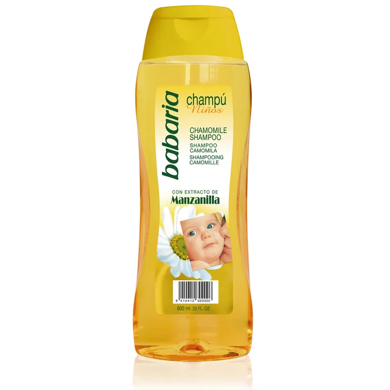 Champú Babaria niños Manzanilla 600 mL