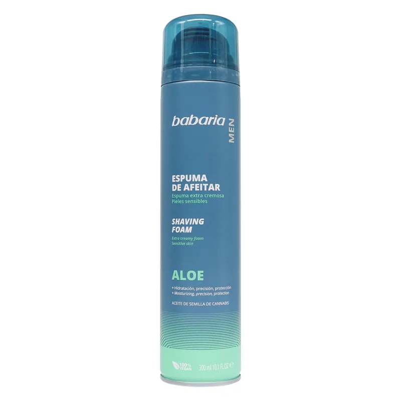 Espuma de Afeitar Babaria Aloe 300 mL