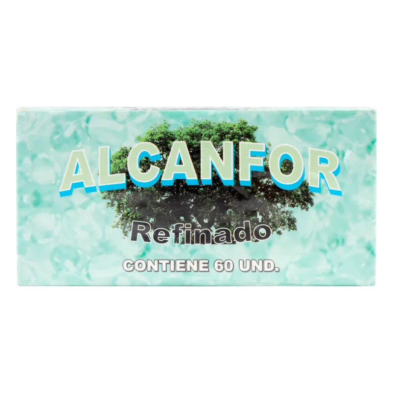 Alcanfor Refinado 60 unidades Disfarmacol