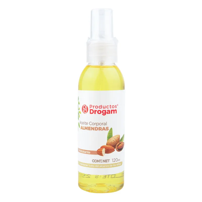 Aceite Corporal Almendras 120 mL Drogam