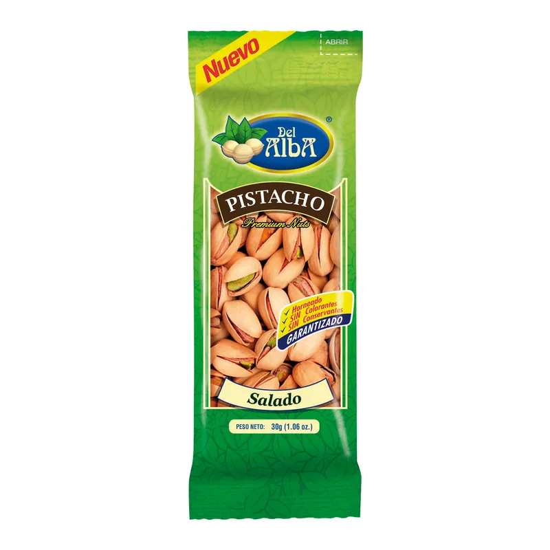 Pistacho del Alba Salado 30 g