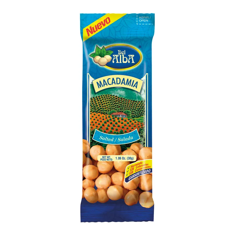 Macadamia del Alba Salada 30 g