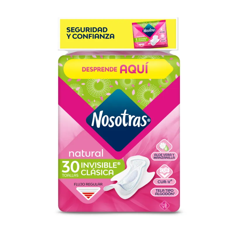 Toa Nosotras Natural Inv Clas Tela 30und