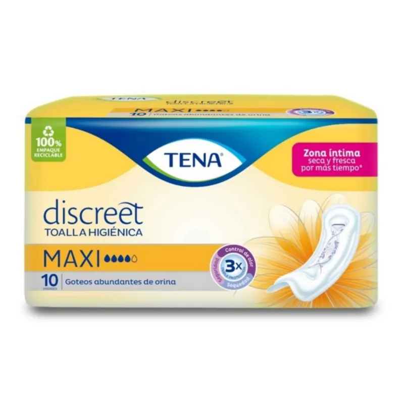 Toa Tena Mujer Maxi 10 unidades