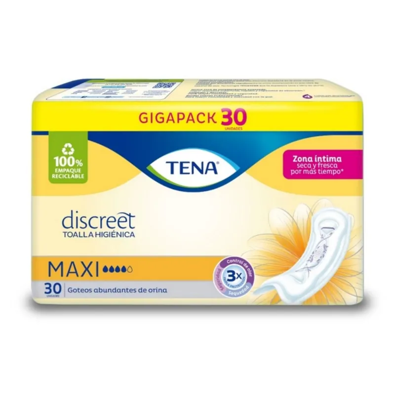 Toa Tena Mujer Maxi 30 unidades