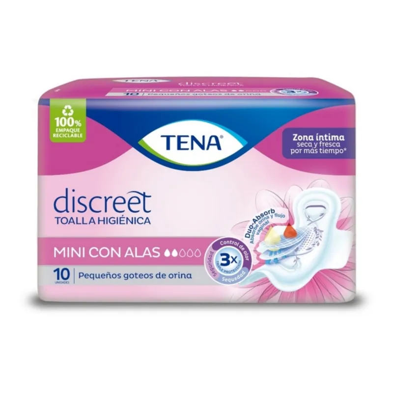 Toa Tena Mujer Mini Alas 10 unidades