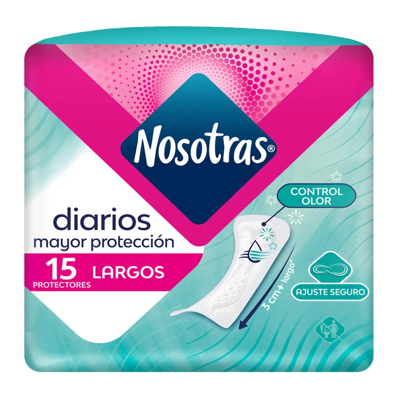 Prot Nosotras Diarios Largos 15 unidades