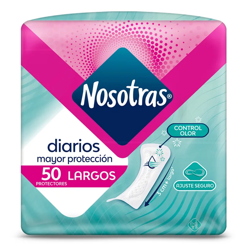 Prot Nosotras Diarios Largos 50 unidades