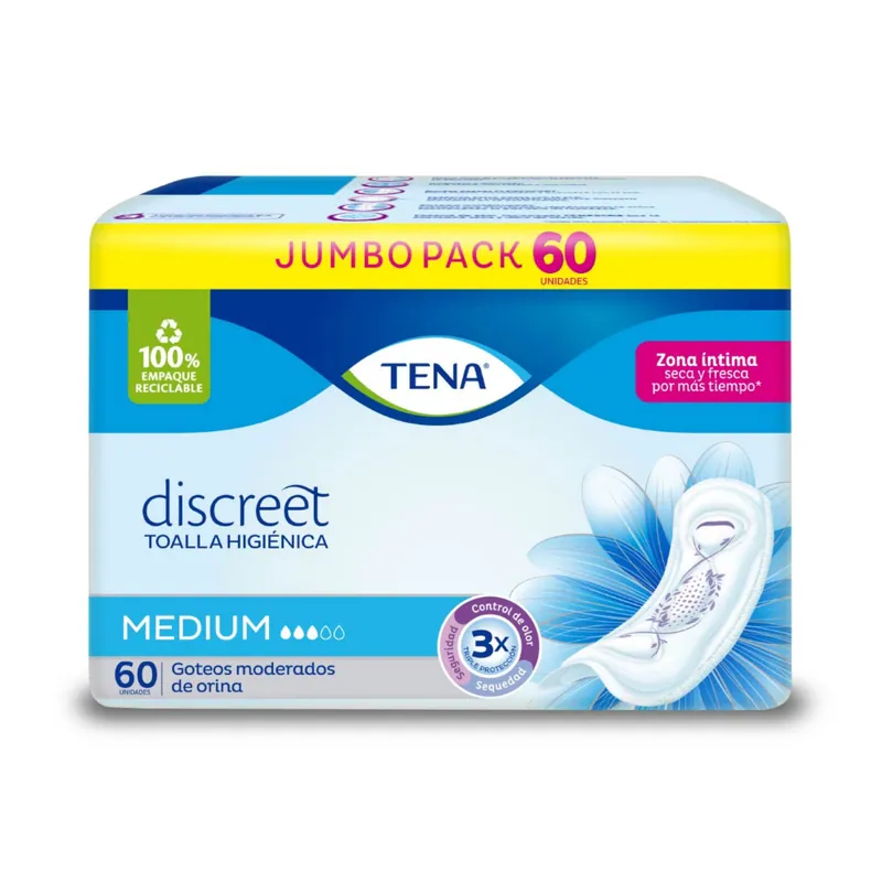 Toa Tena Mujer Medium 60 unidades