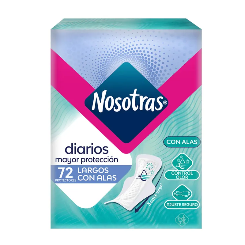 Prot Nosotras Diari Largos C Alas 72 unidades