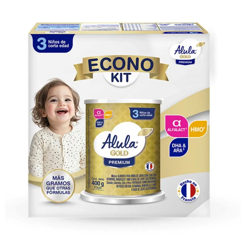 Alula Gold 3 Pack 4x400 g