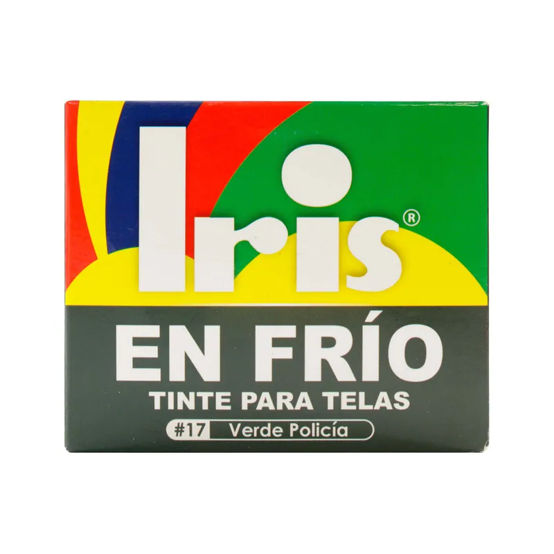 Tinte Iris en Frio Verde Policia 25 g