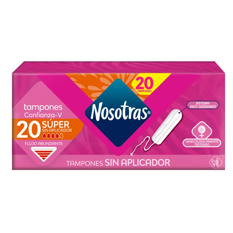 Tampon Nosotras Digital Super 20 unidades