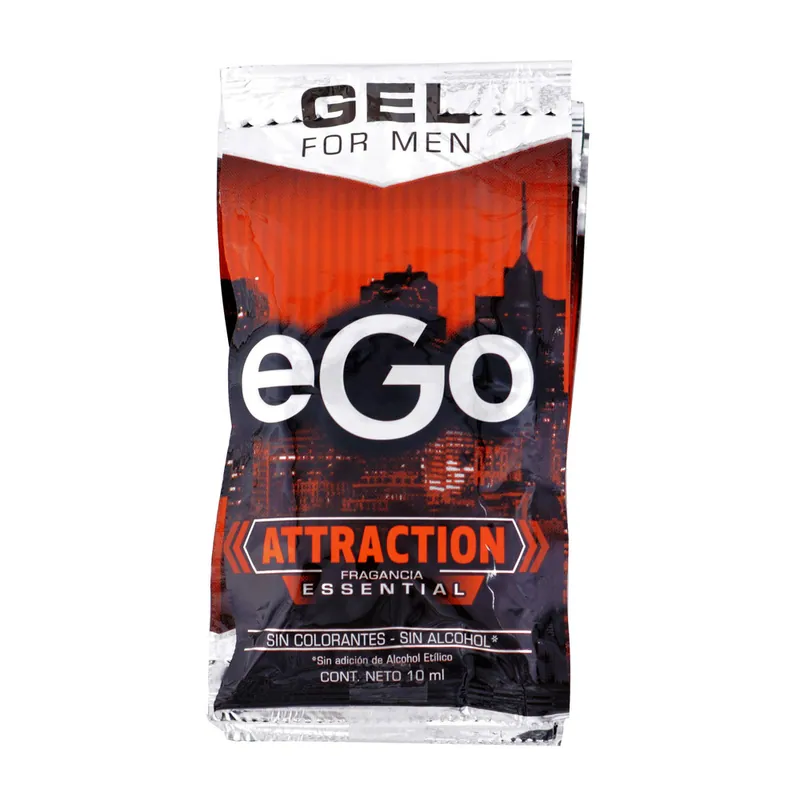 Gel Ego For Men Attraction 10 mL 10 sobres