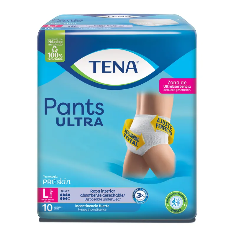 Pan Tena Pants Ultra L 10 unidades (proskin)