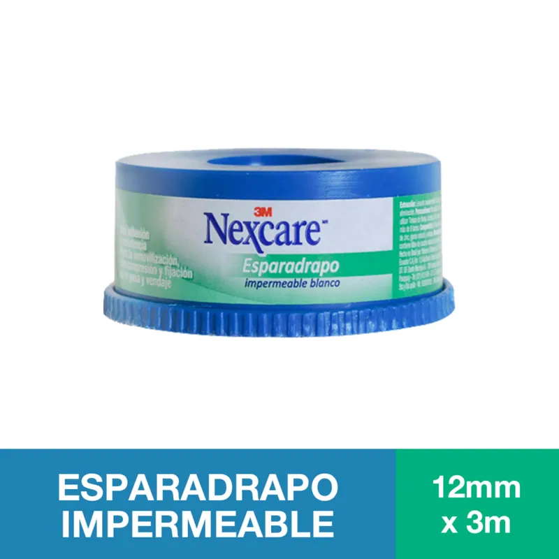 Esparadrapo Imperm Blanco 12x3 Nexcare