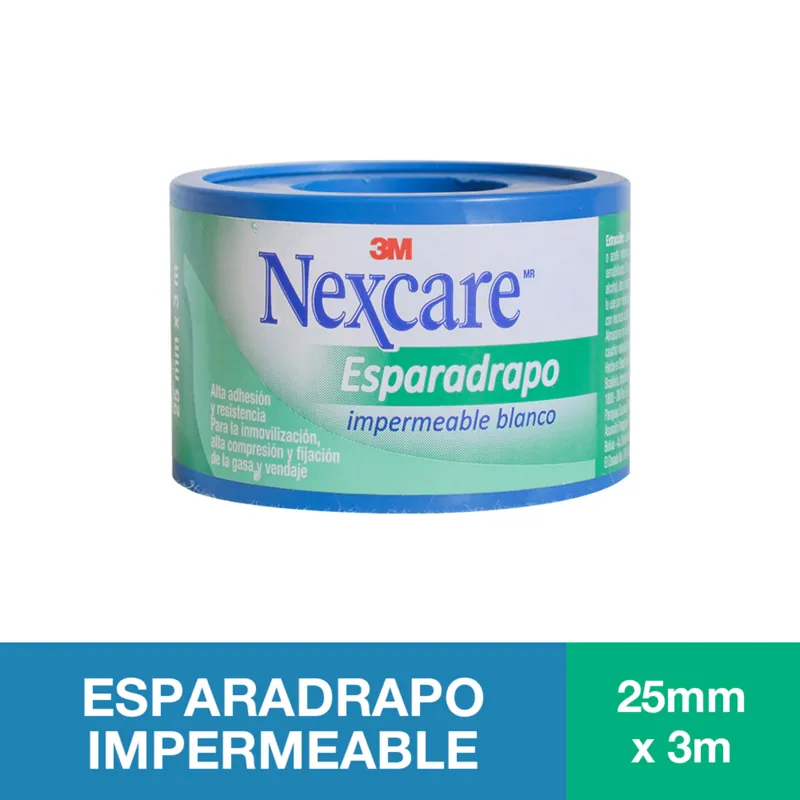 Esparadrapo Imperm Blanco 25x3 Nexcare