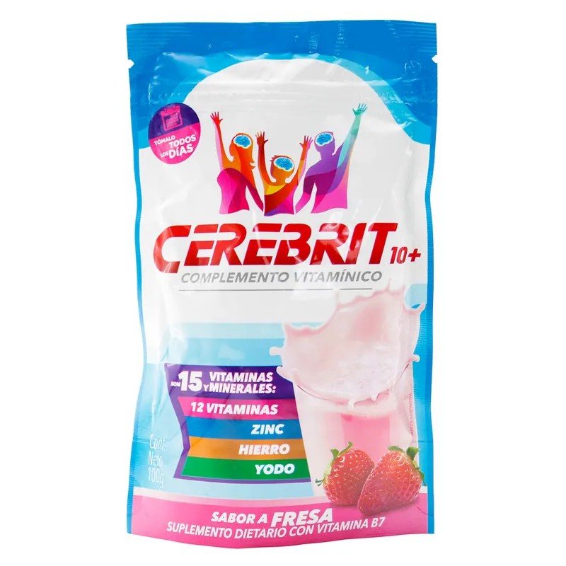 Cerebrit 10+ Fresa 100 Gramos