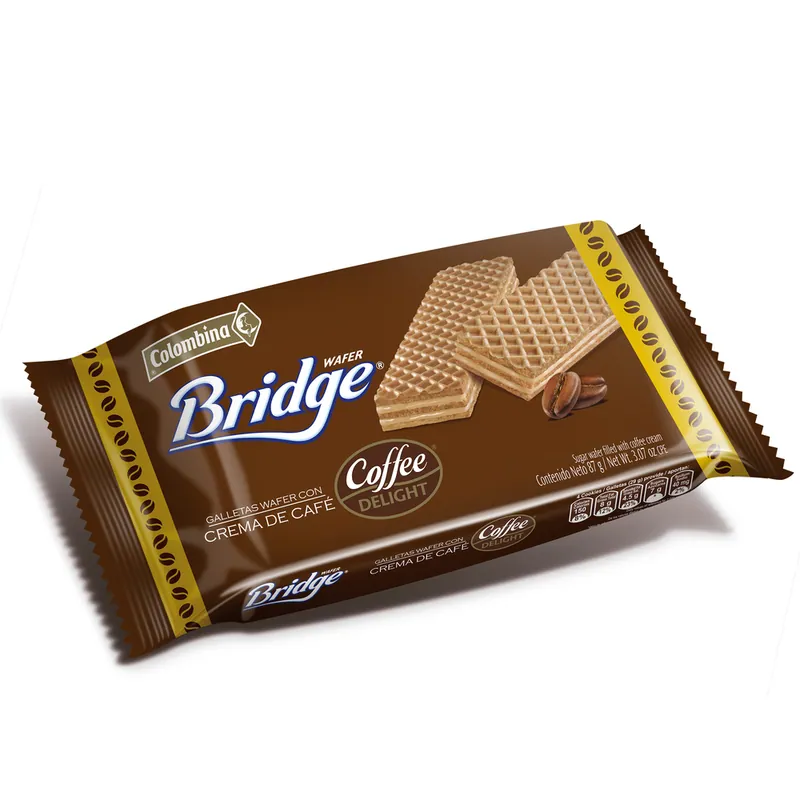Galle Wafer Bridge Coffe Delight 87 g