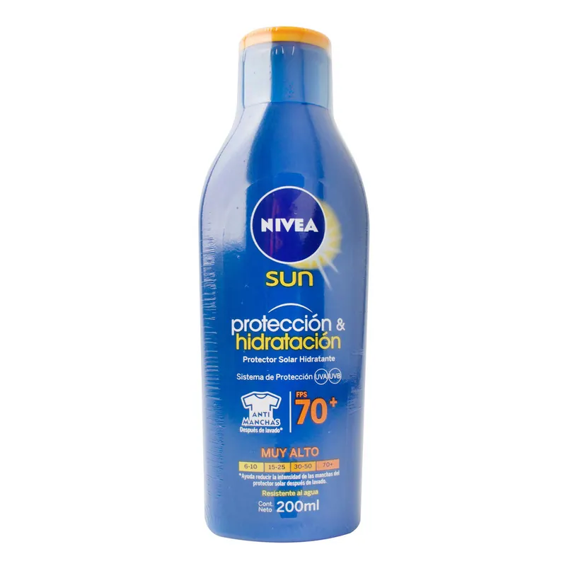 Protec Solar Nivea Sun Fps70 200 mL