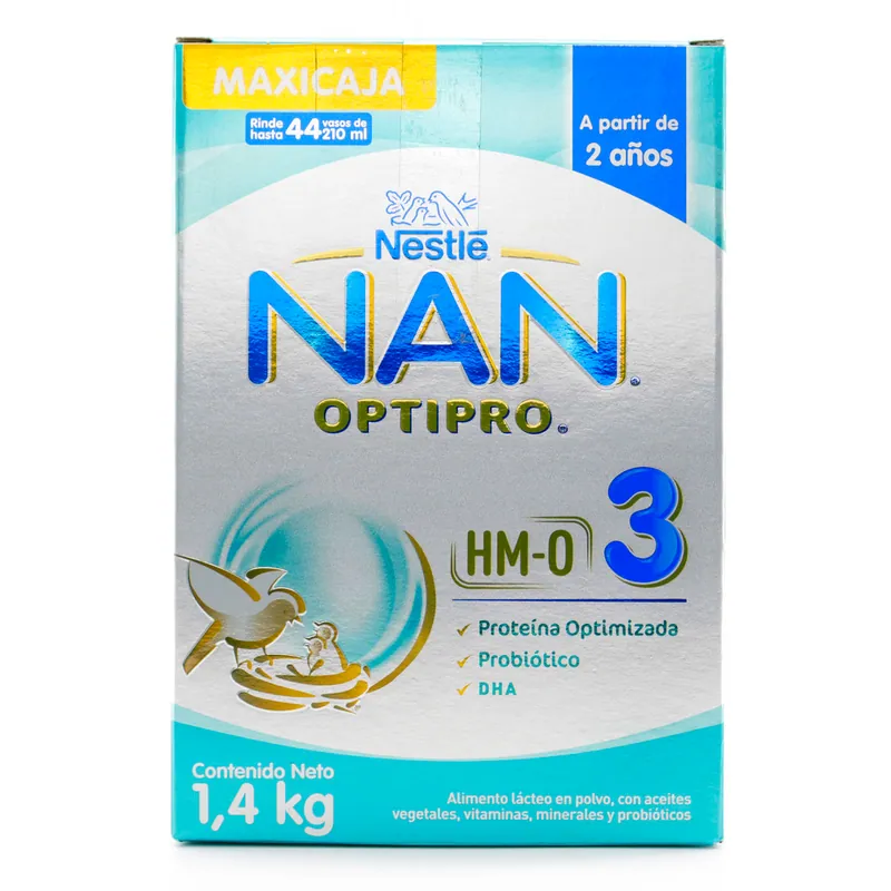 Nan Optipro Hmo 3 Maxicaja 1.4 Kg