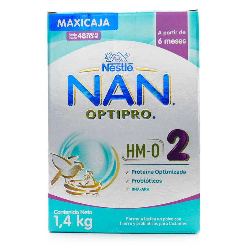 Nan Optipro Hmo 2 Maxicaja 1.4 Kg