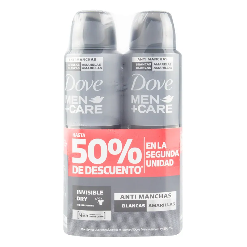 2dte Dove Sp Men Car 87 g 50%dto Seg Ud