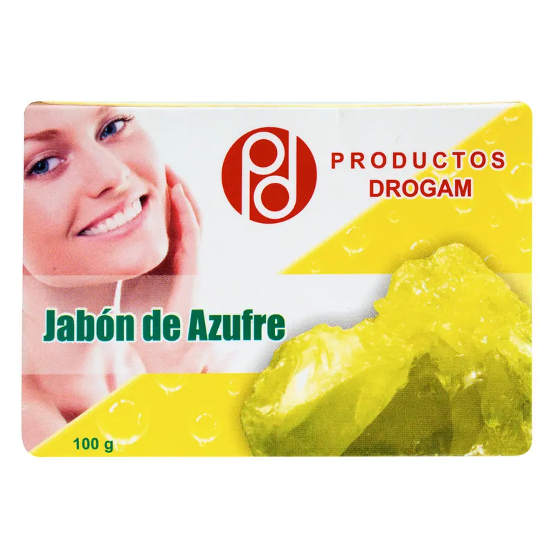 Jabon Azufre Drogam 100 Gramos