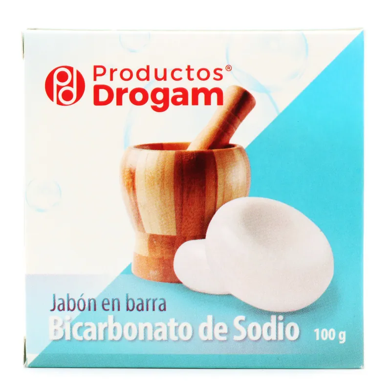 Jabon Barra Bicarb Sodio Drogam 100 g