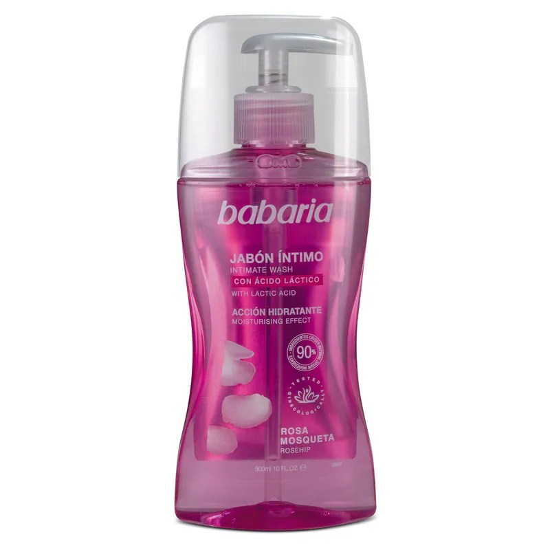 Jabón Intimo Babaria Rosa Mosq 300 mL