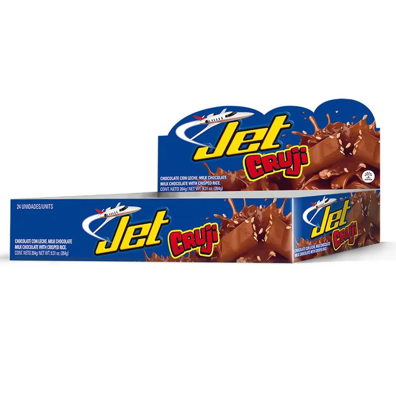 Chocolatina Jet Cruji 11 g 24 Unidades