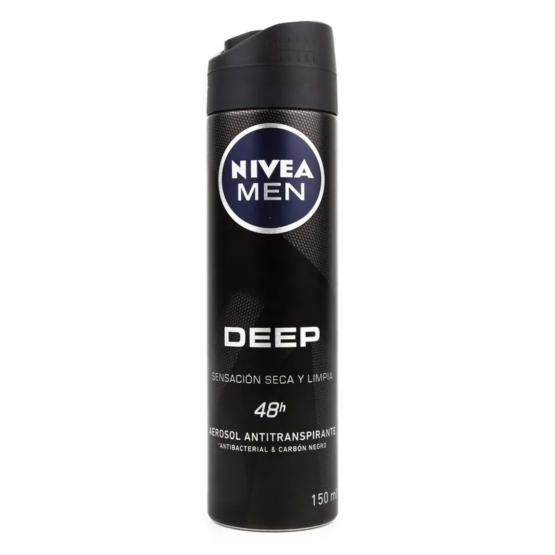 Desodorante Nivea Men Deep Aerosol 150 mL