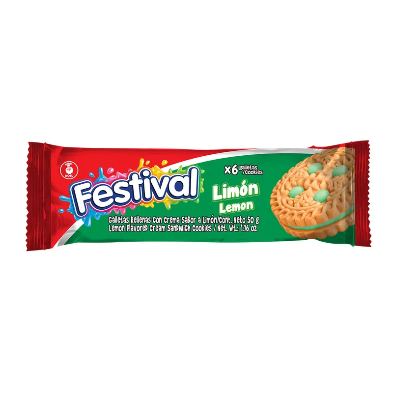 Gallet Festival limón 12 Paq X6 Galletas