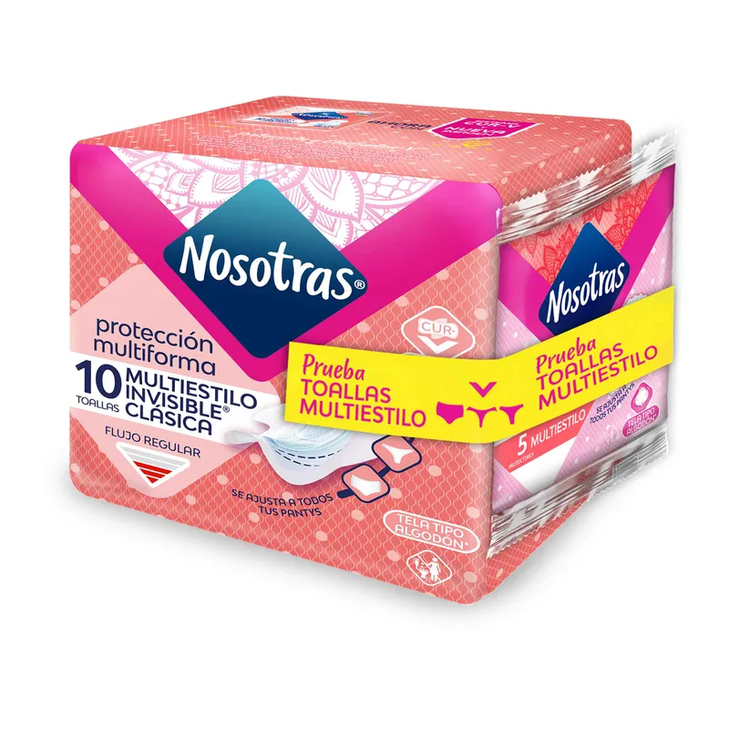 Toa Nosotras Invi Clas Mult 10+5 Protect