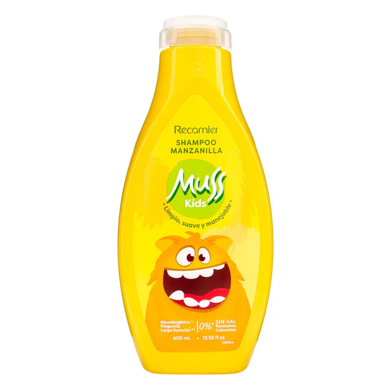 Champú Muss Kids Manzanilla 400 mL
