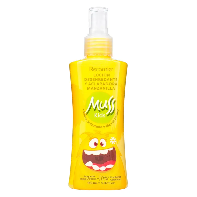 Loción Muss Desenredante Manzanill 150 mL