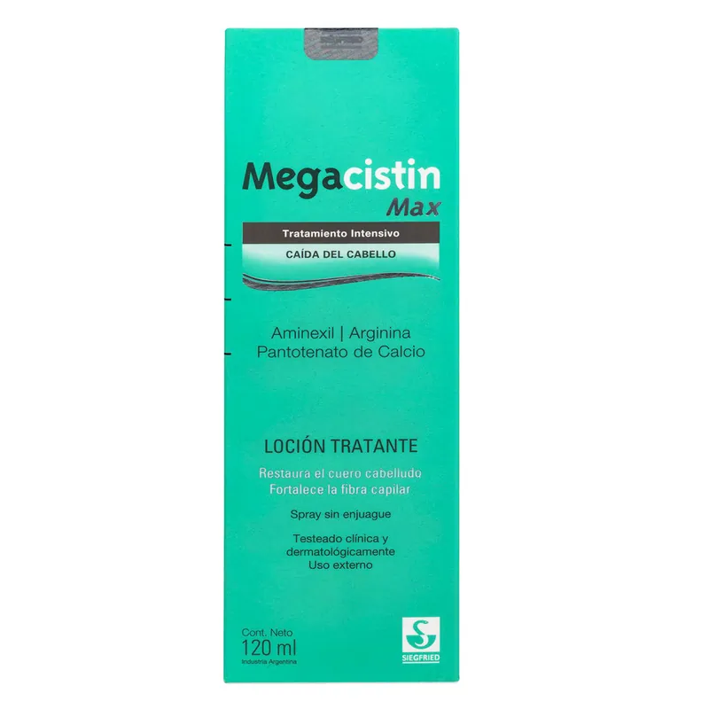 Megacistin Max loción 120 mL