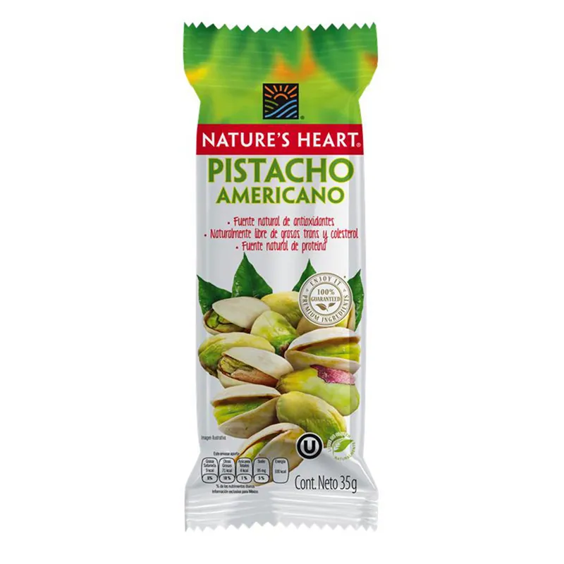 Pistacho Americano Natures Heart 35 g
