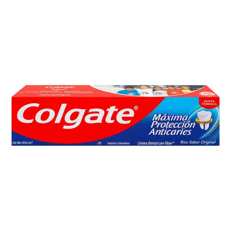 Cre Colgate Menta Anticaries 150 mL